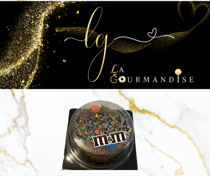 Donuts duo nappé nutella et m&ms 