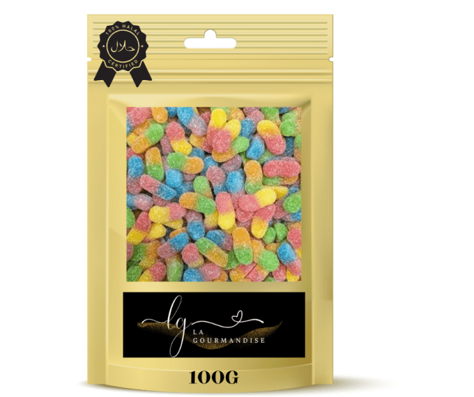 Mini vers sucrés halal