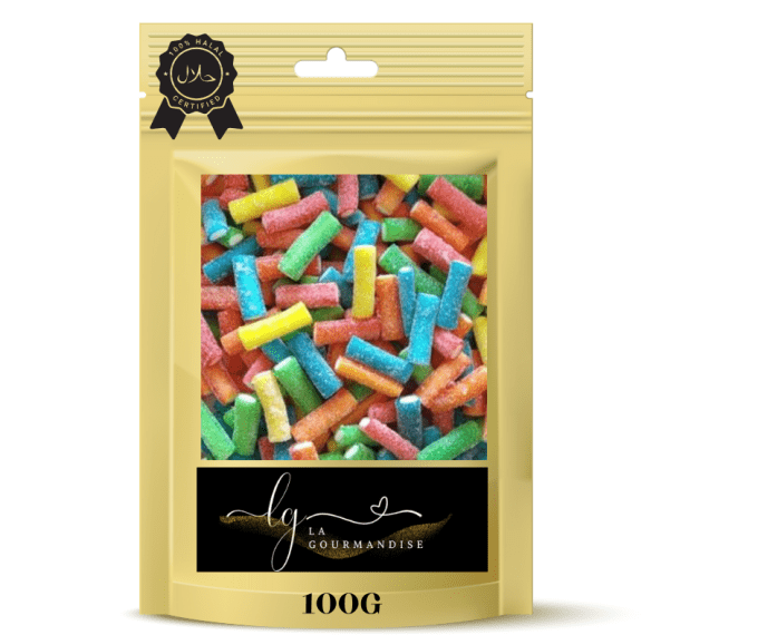 DULCEPLUS Mini cables assortis sucrés halal